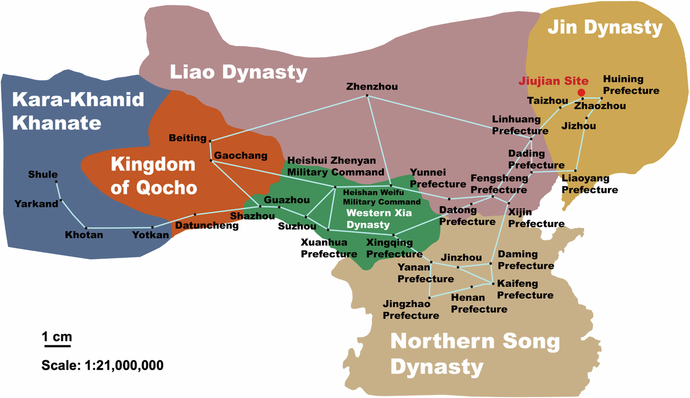 Fig. 1: Map of the Jiujian Site.