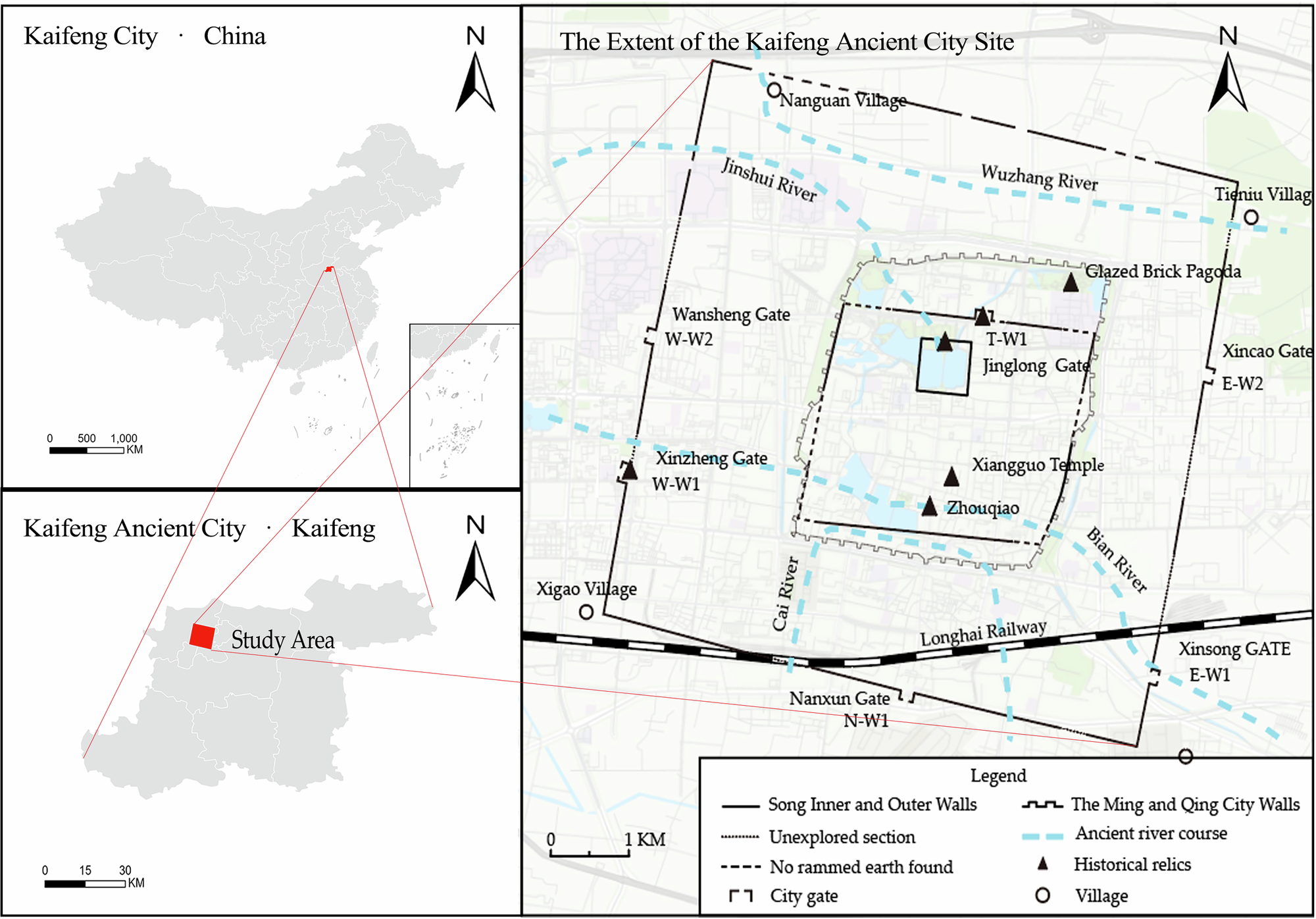 Fig. 2: The location of the study area.