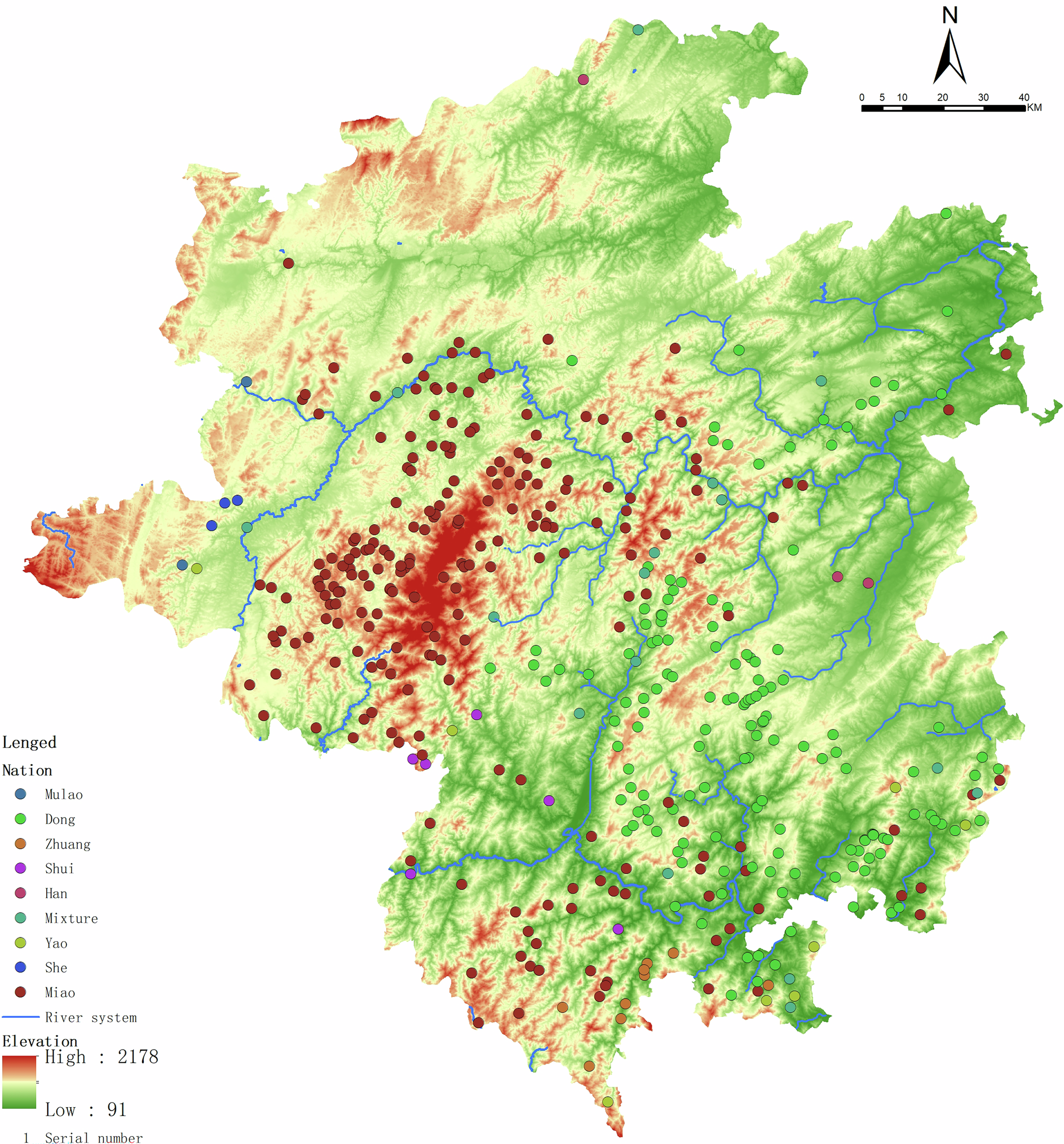 Fig. 6: Geomorphological characteristics of the study area.