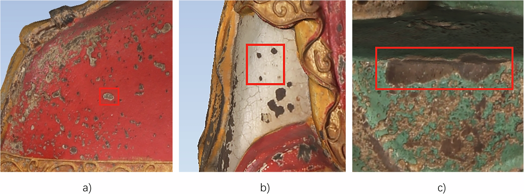 Fig. 11: Deterioration area.