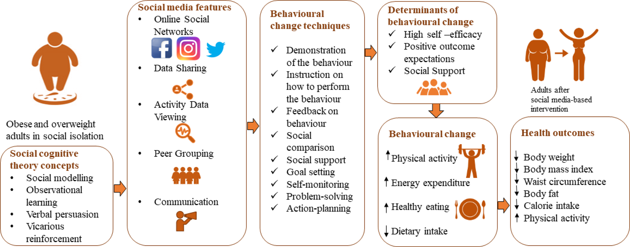 Social media-based interventions for adults with obesity and overweight: a  meta-analysis and meta-regression