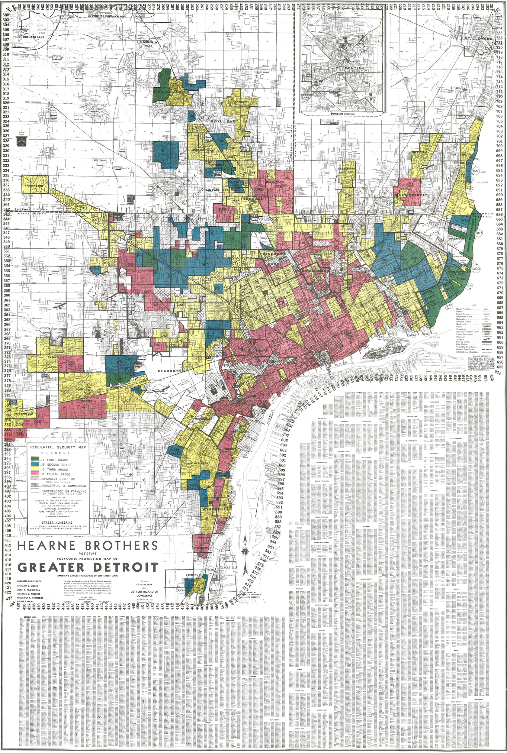 Linking environmental injustices in Detroit, MI to institutional racial  segregation through historical federal redlining | Journal of Exposure  Science & Environmental Epidemiology