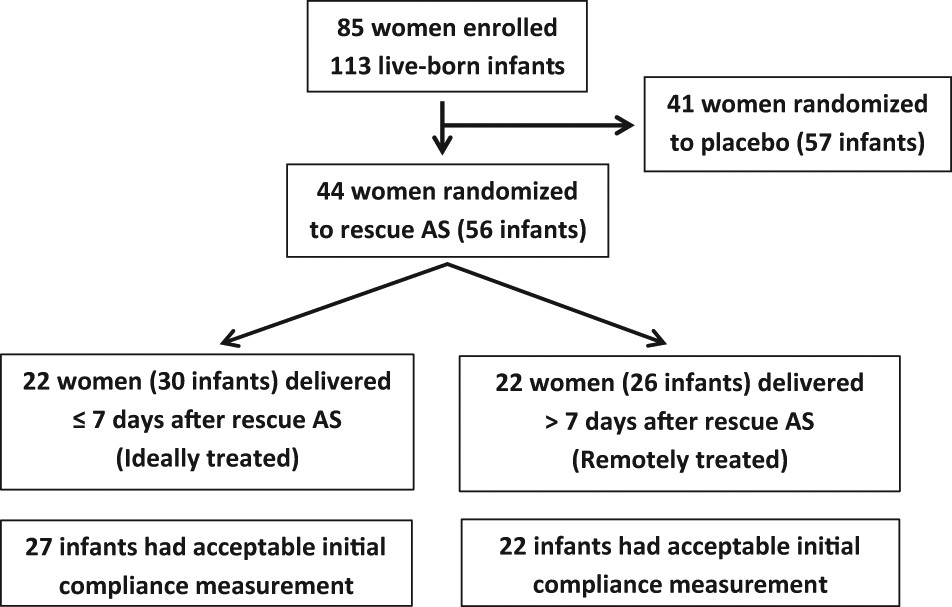 The Window Of Improved Neonatal Respiratory Compliance After