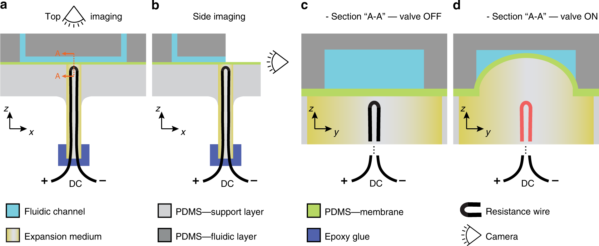 Thermally-actuated microfluidic membrane valve for point-of-care  applications | Microsystems & Nanoengineering