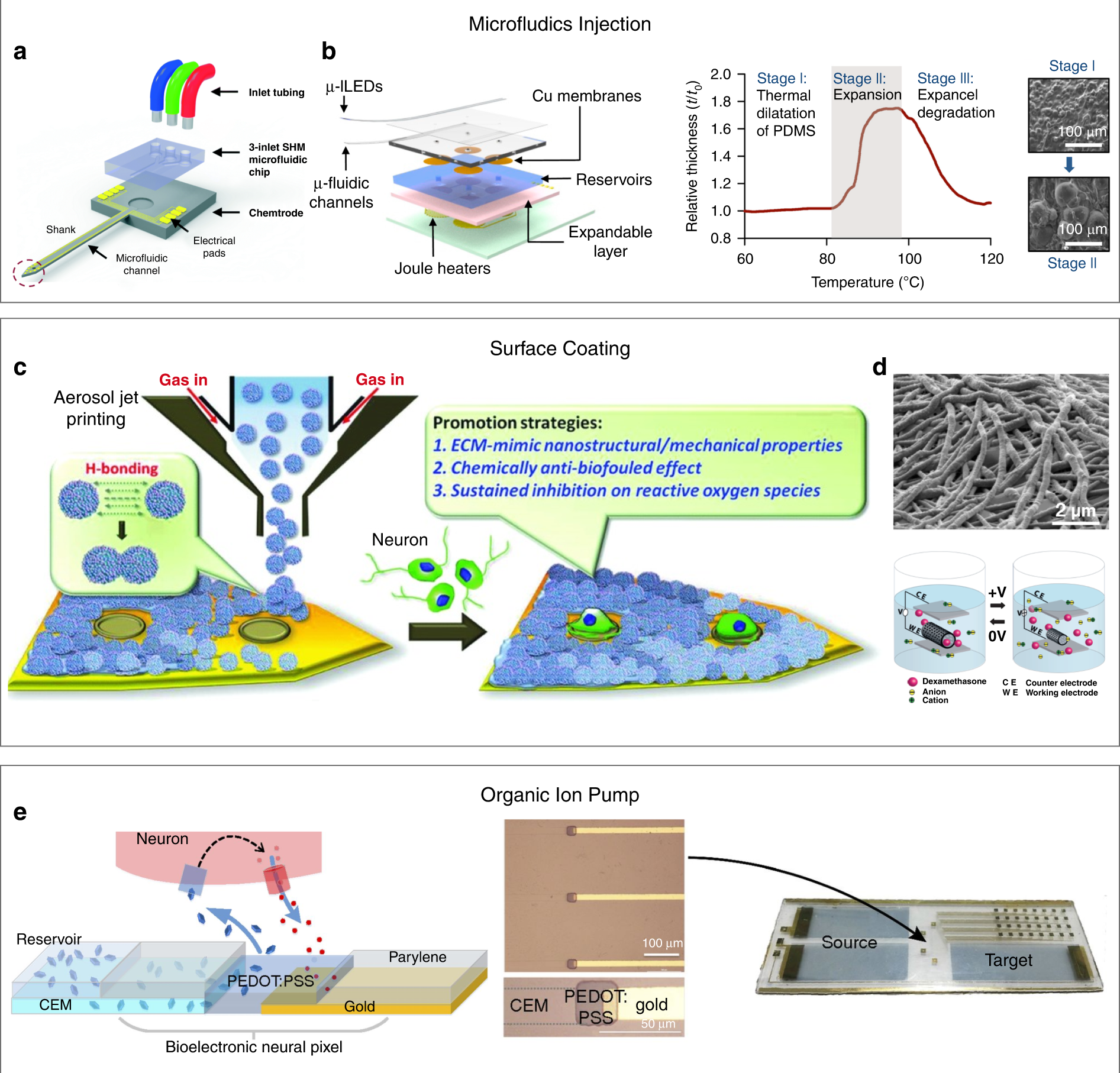 Materials Chemistry of Neural Interface Technologies and Recent