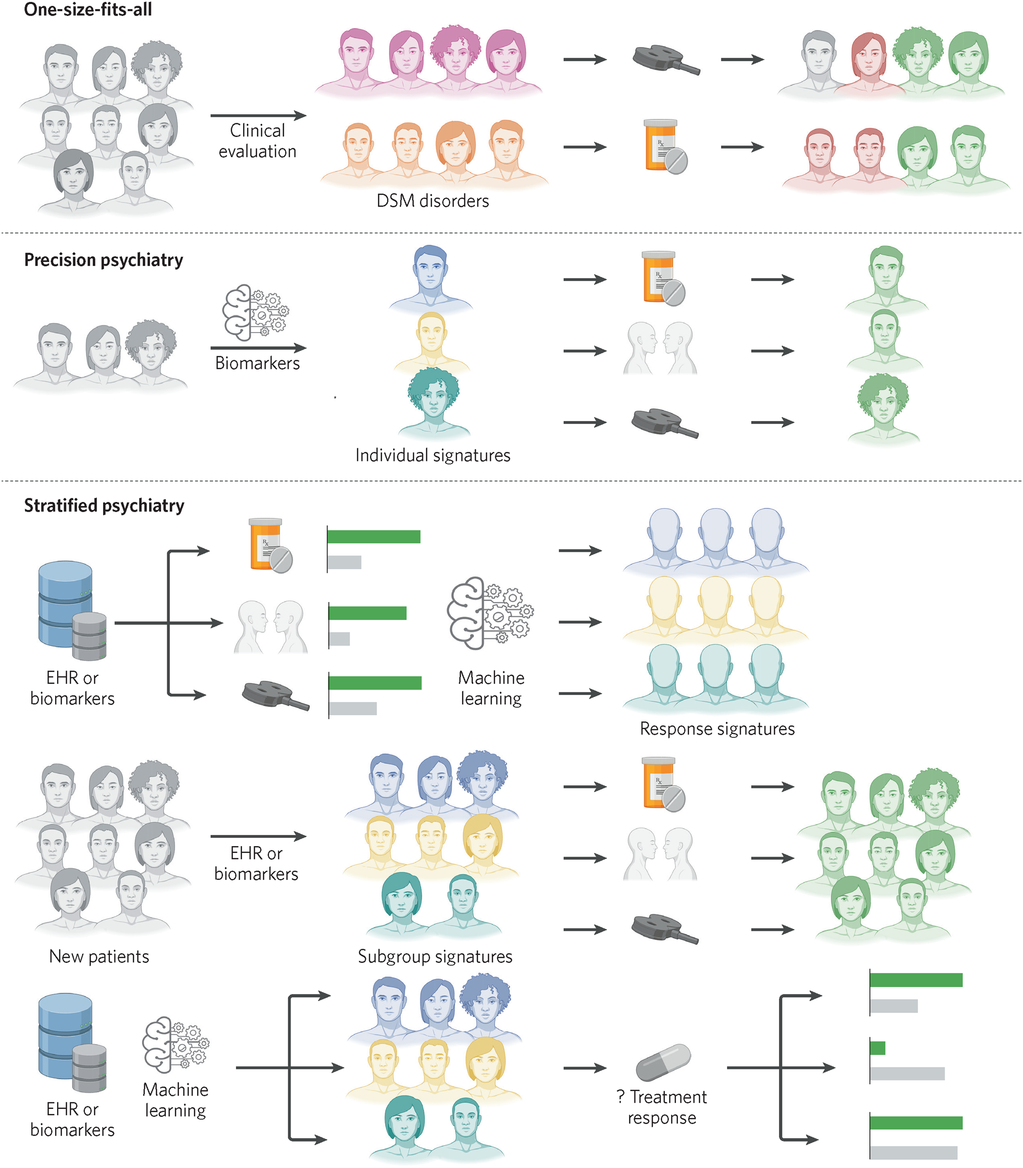 Electronic health records and stratified psychiatry: bridge to precision  treatment? | Neuropsychopharmacology