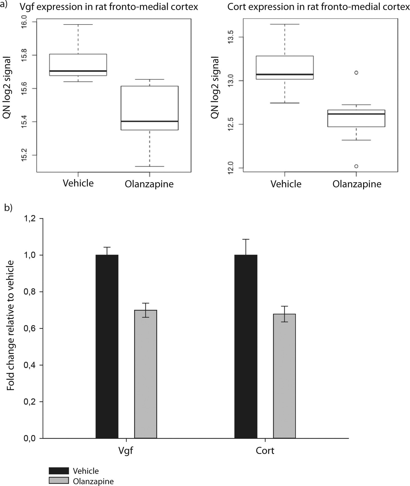 Subchronic Olanzapine Exposure Leads To Increased Expression Of