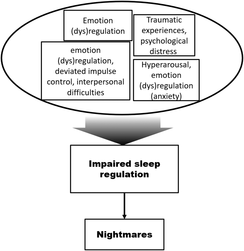 Nightmares share genetic risk factors with sleep and psychiatric traits |  Translational Psychiatry