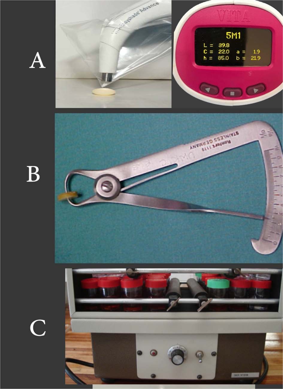 The Colour Stability Of Crystallized Acetyl Resin Material In Comparison To Other Restorative Materials An In Vitro Study j Open