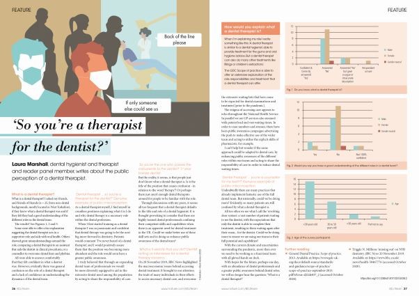 The Gdc Should Raise Awareness Of Dental Team Roles | Bdj Team