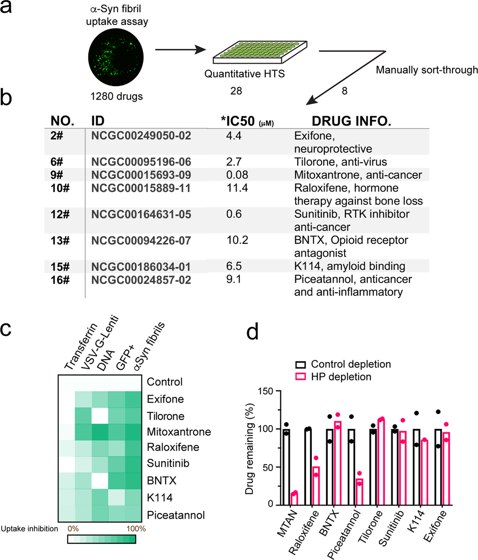 Fig. 3: Two classes of drugs targeting HS-dependent cargo entry.