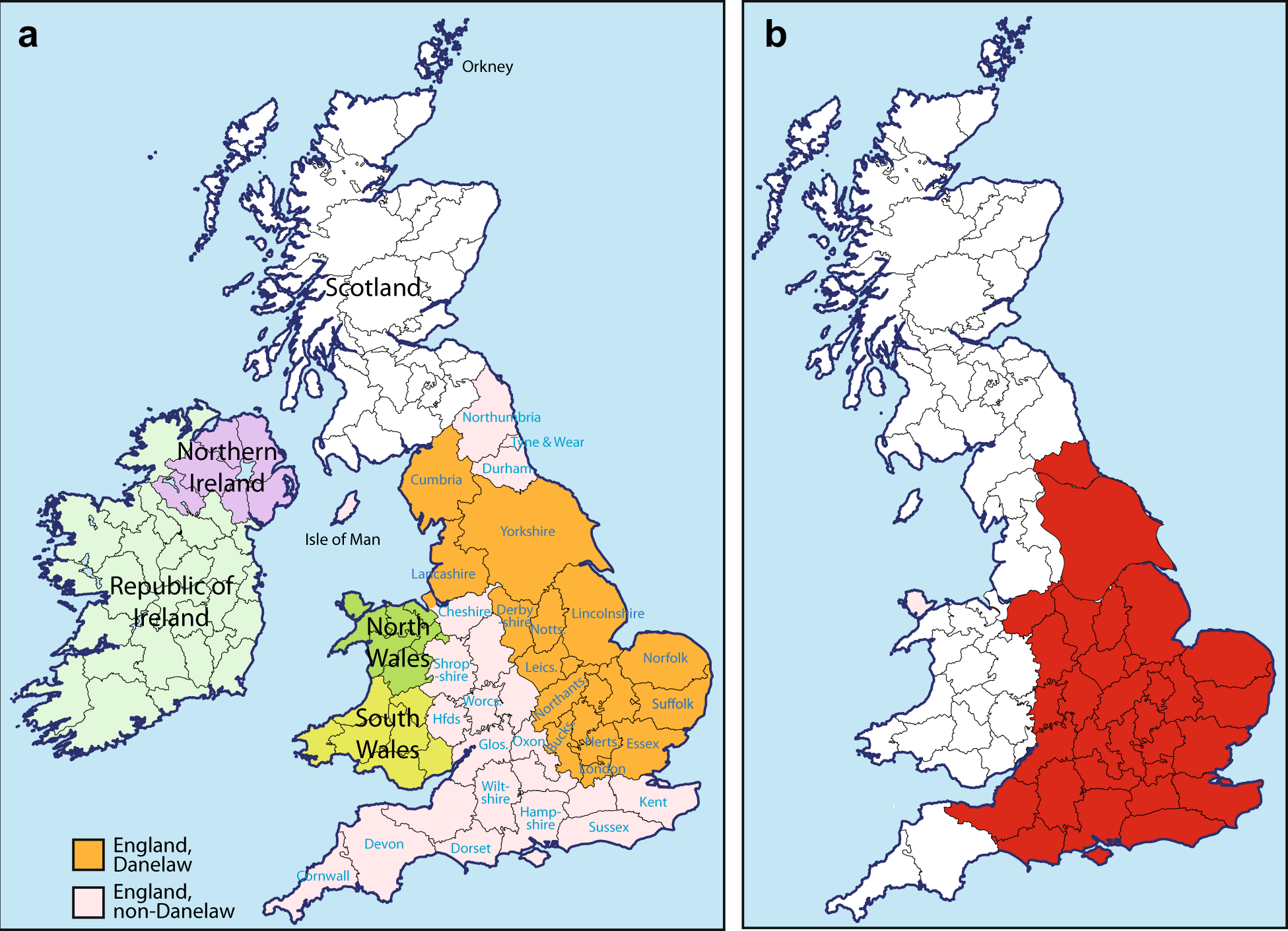 Subdividing Y-chromosome haplogroup R1a1 reveals Norse Viking dispersal  lineages in Britain | European Journal of Human Genetics
