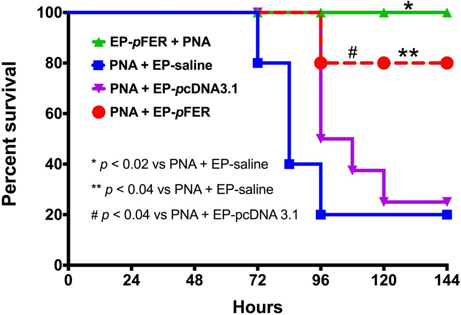 Electroporation-mediated delivery of FER gene enhances innate immune  response and improves survival in a murine model of pneumonia | Gene Therapy