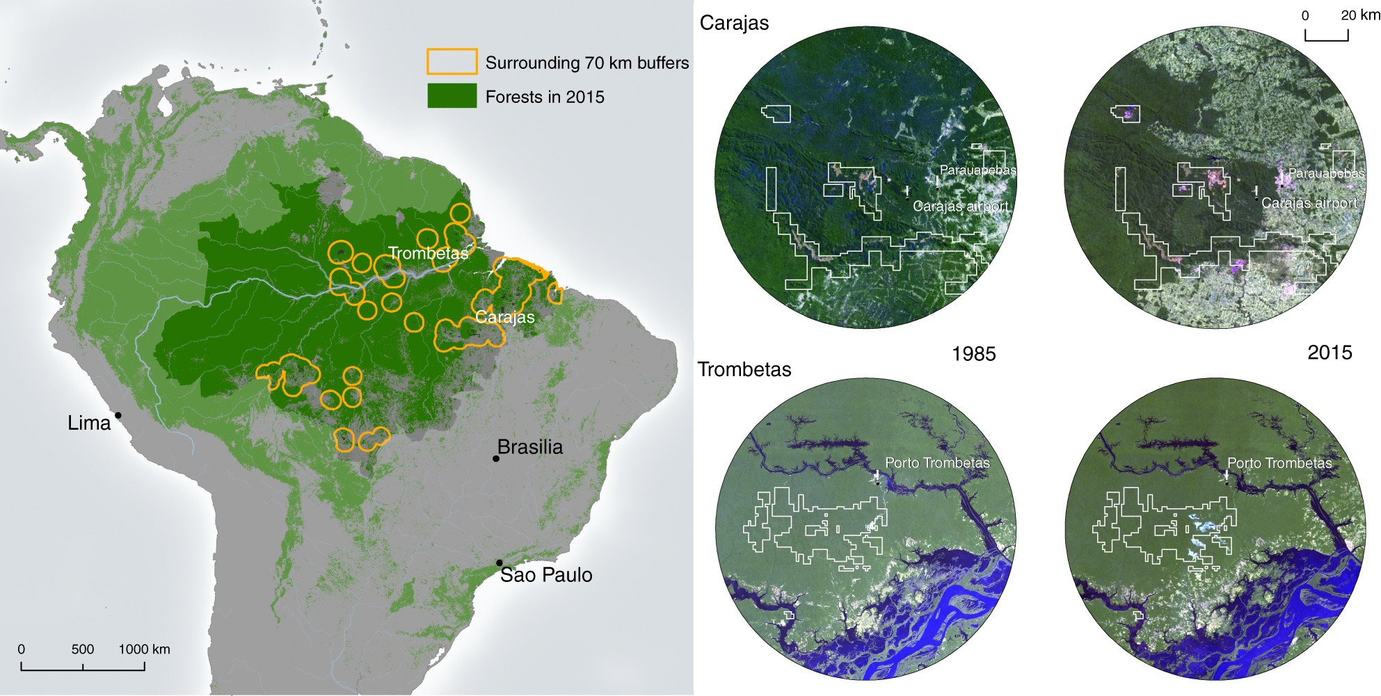 Mining drives extensive deforestation in the Brazilian Amazon | Nature  Communications