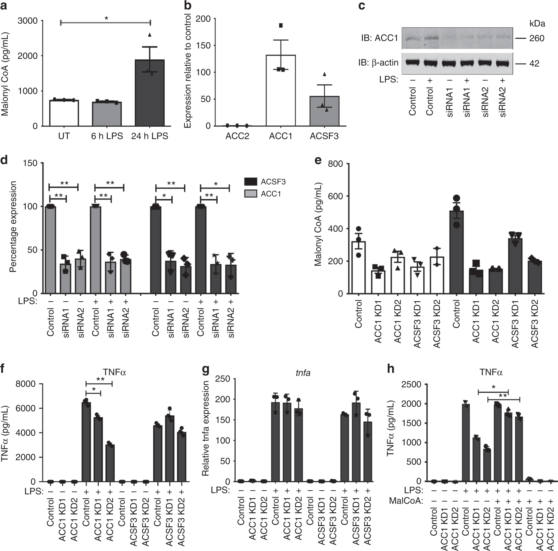 Malonylation Of Gapdh Is An Inflammatory Signal In Macrophages Nature Communications