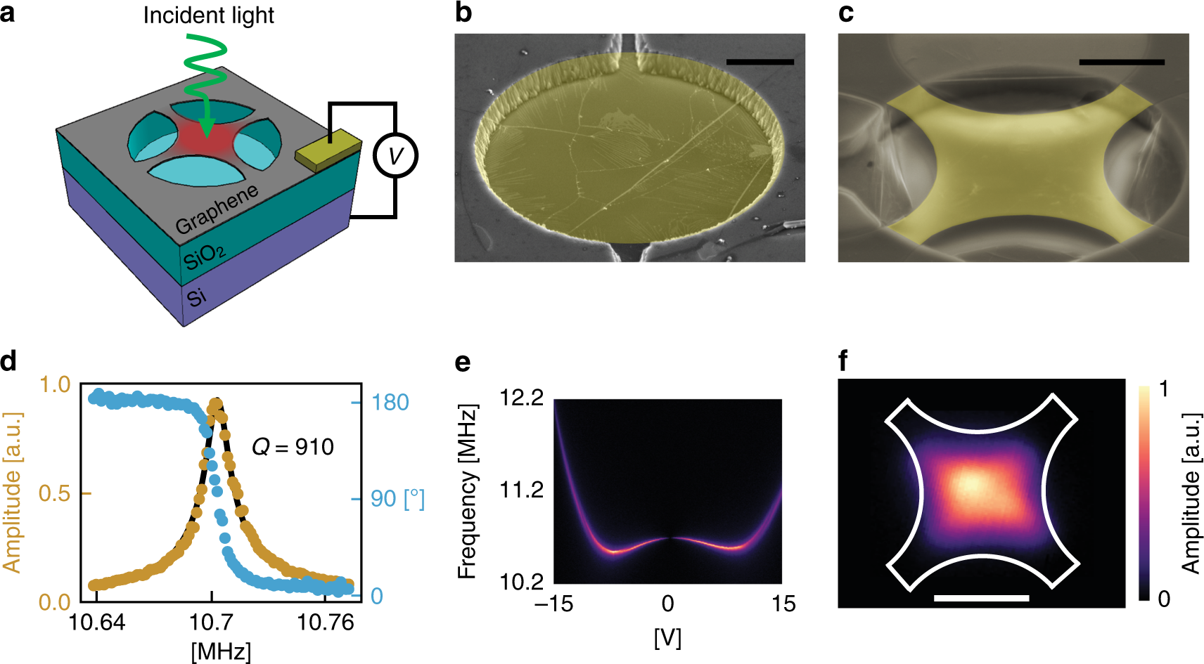 A Fast And Sensitive Room Temperature Graphene
