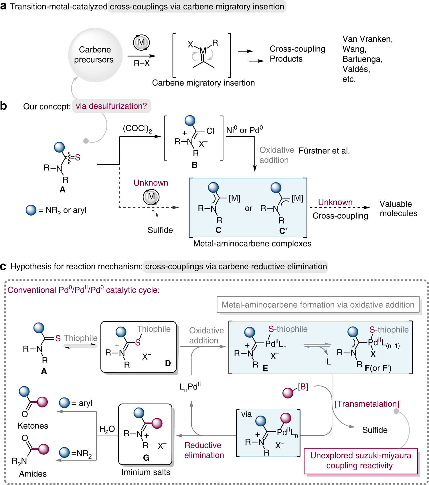 Palladium-catalyzed Suzuki-Miyaura coupling of thioureas or thioamides |  Nature Communications
