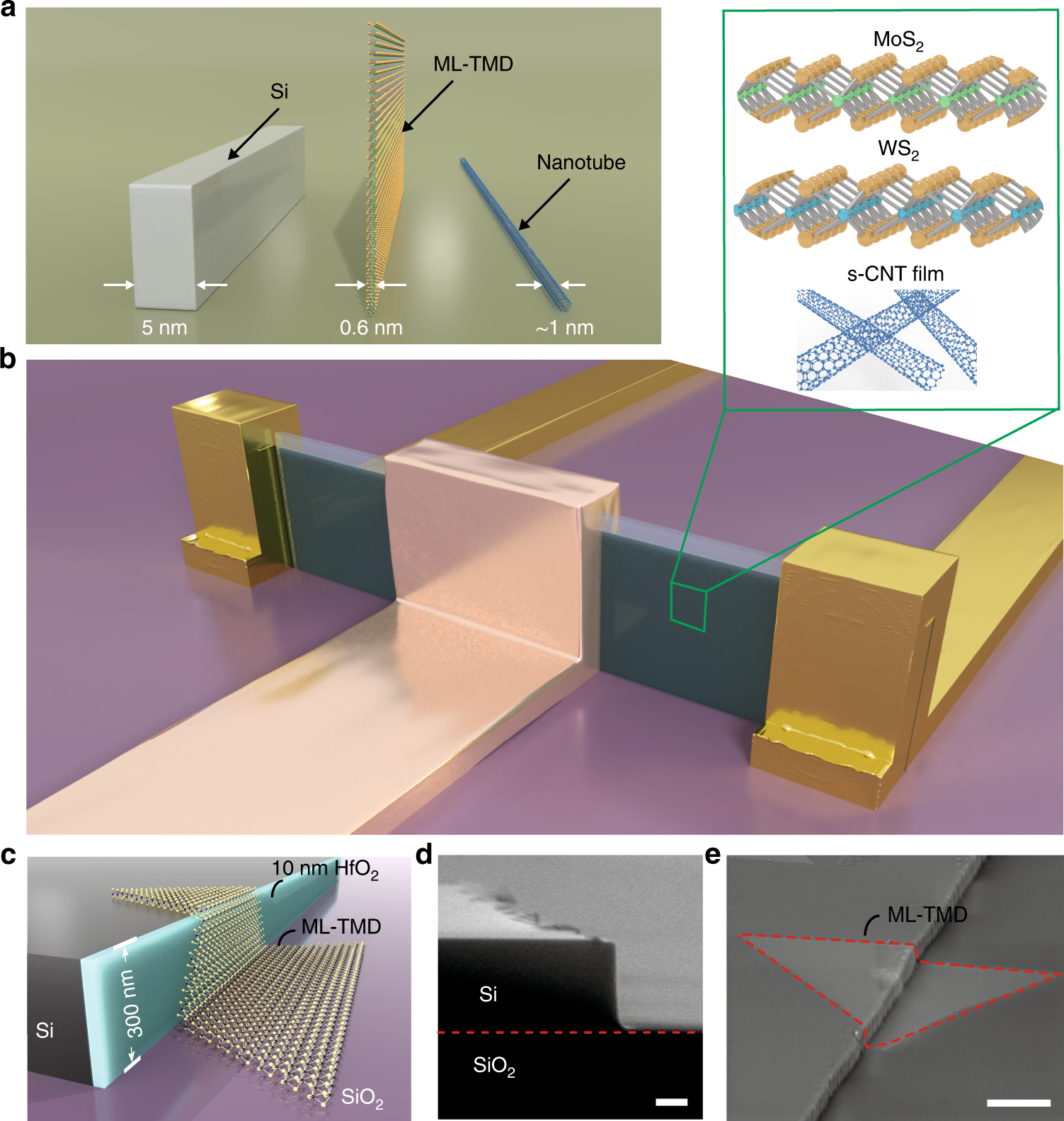 A Finfet With One Atomic Layer Channel Nature Communications A Finfet With One Atomic Layer Channel Nature Communications