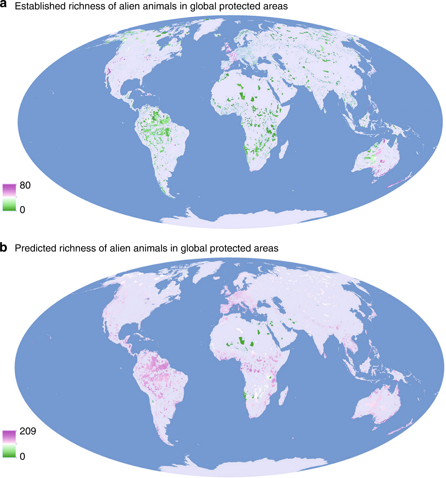 Animal invaders threaten protected areas worldwide | Nature Communications
