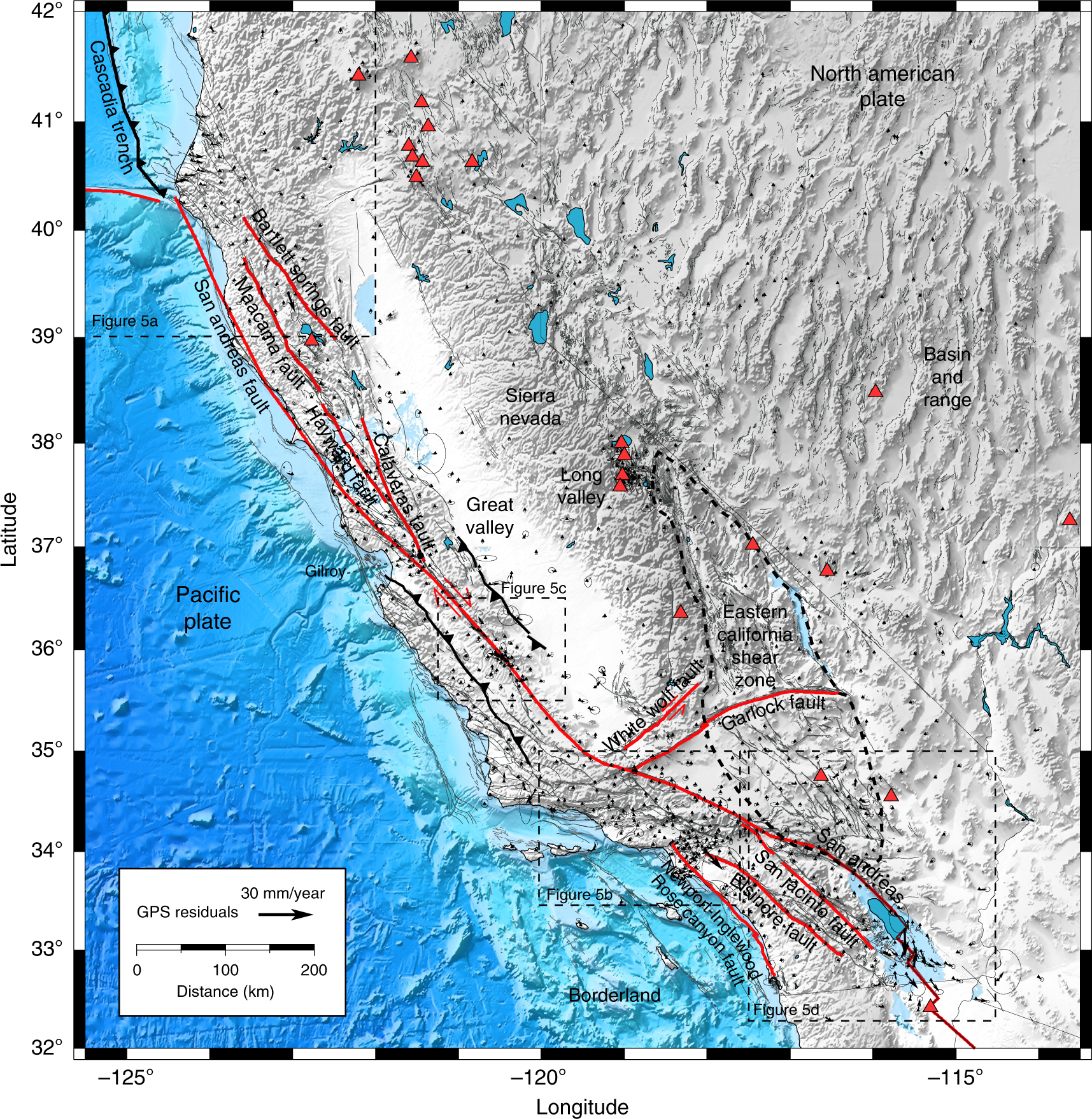 Fig. 4: GPS residuals velocity.