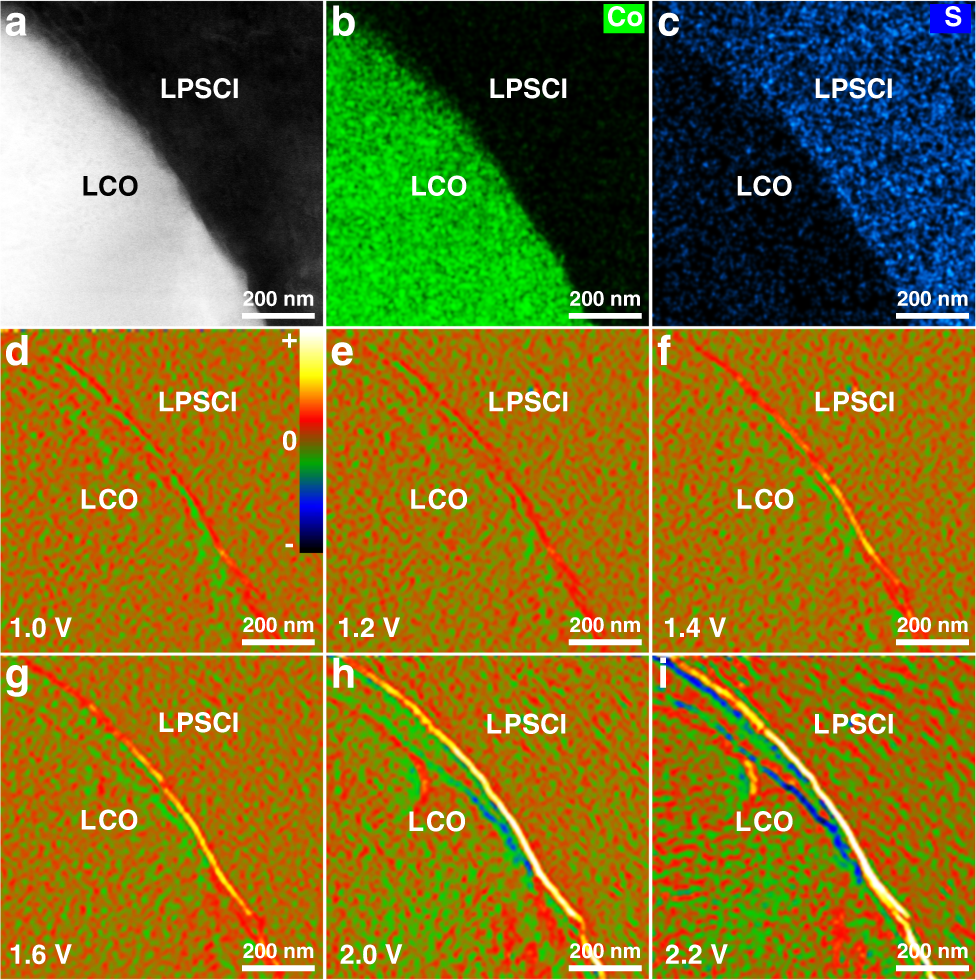 In-situ visualization of the space-charge-layer effect on interfacial  lithium-ion transport in all-solid-state batteries | Nature Communications