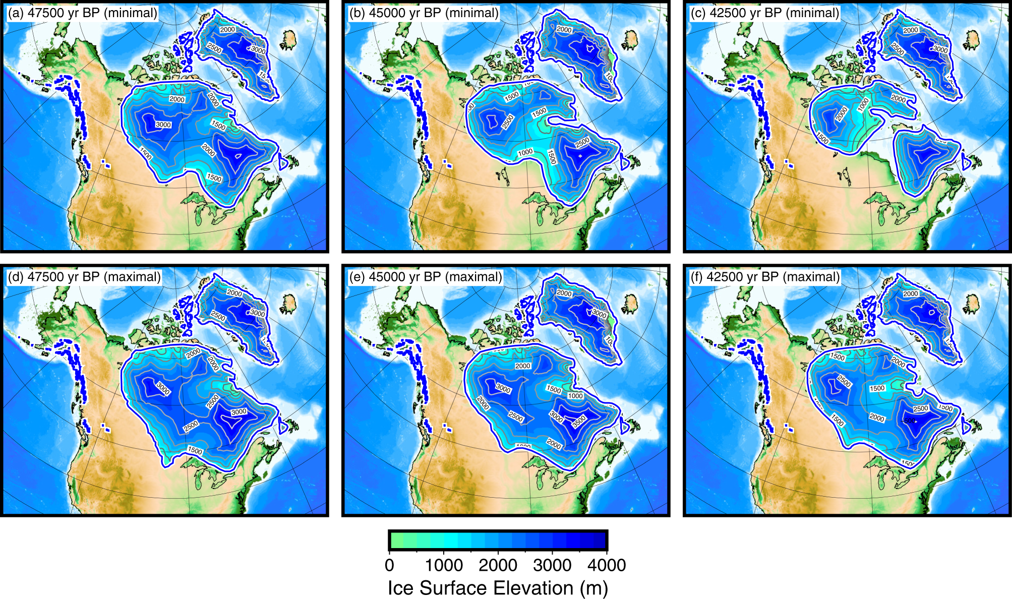A new global ice sheet reconstruction for the past 80 000 years | Nature  Communications