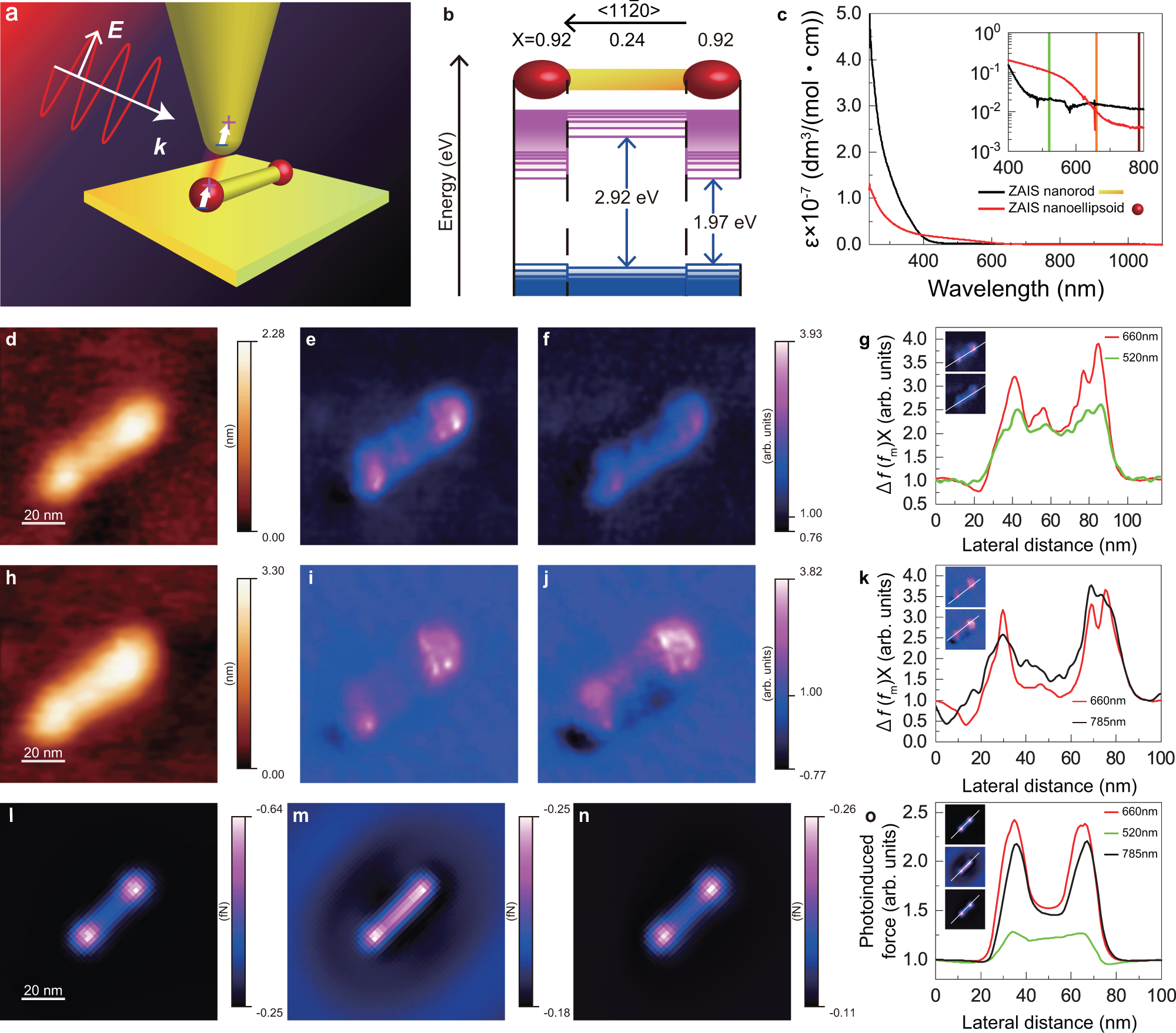 varemærke Baglæns Påstand Optical force mapping at the single-nanometre scale | Nature Communications