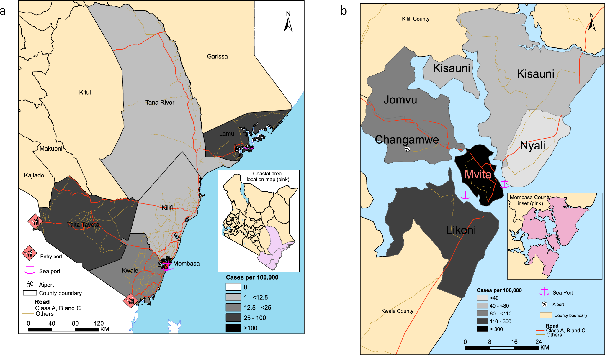 Tracking The Introduction And Spread Of Sars Cov 2 In Coastal Kenya Nature Communications