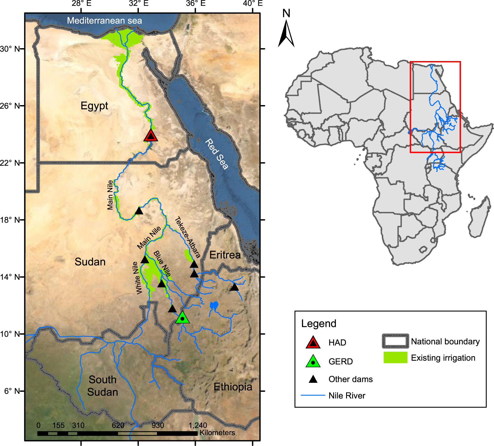 Collaborative management of the Grand Ethiopian Renaissance Dam increases  economic benefits and resilience