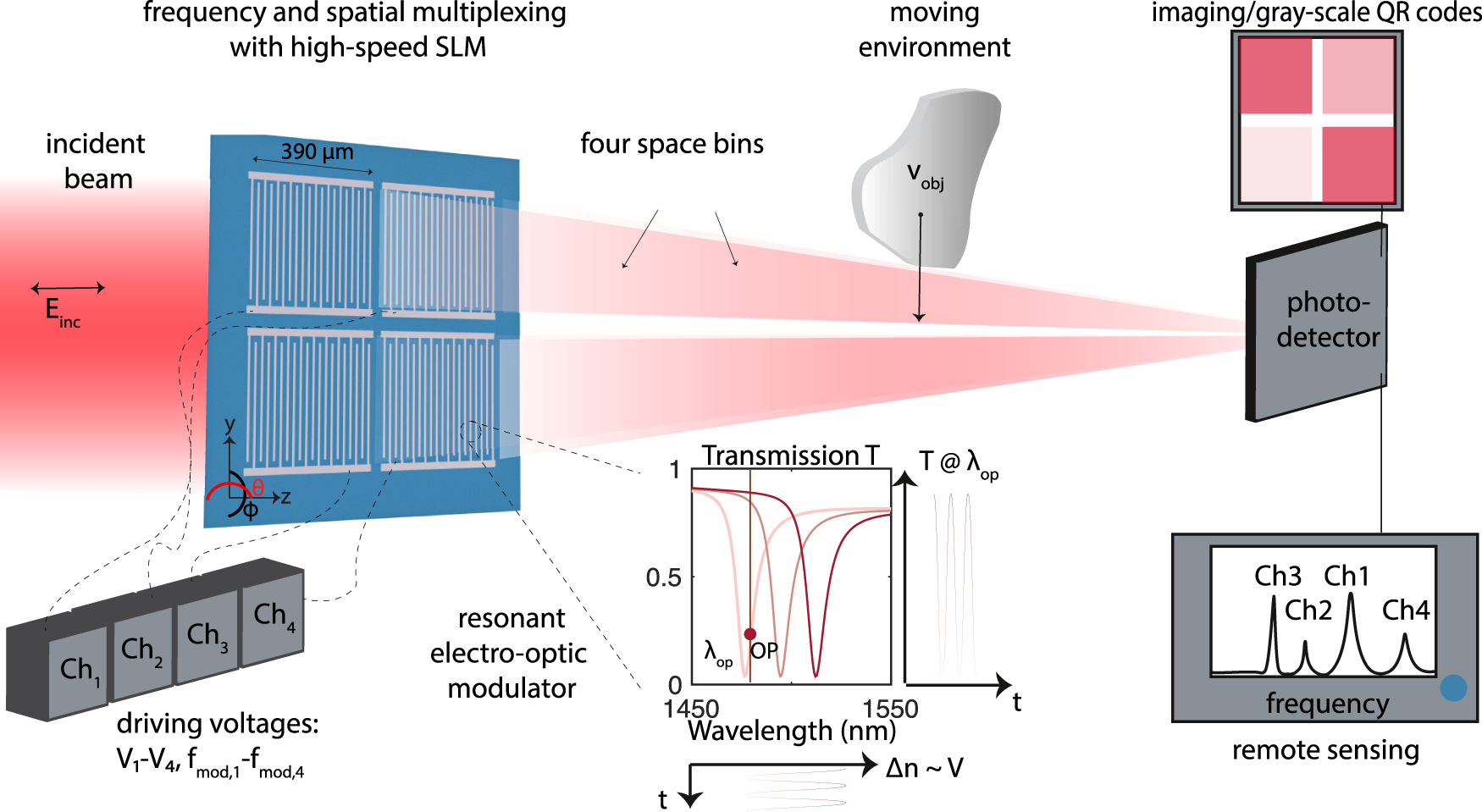 Electro-optic spatial light modulator from an engineered organic layer |  Nature Communications