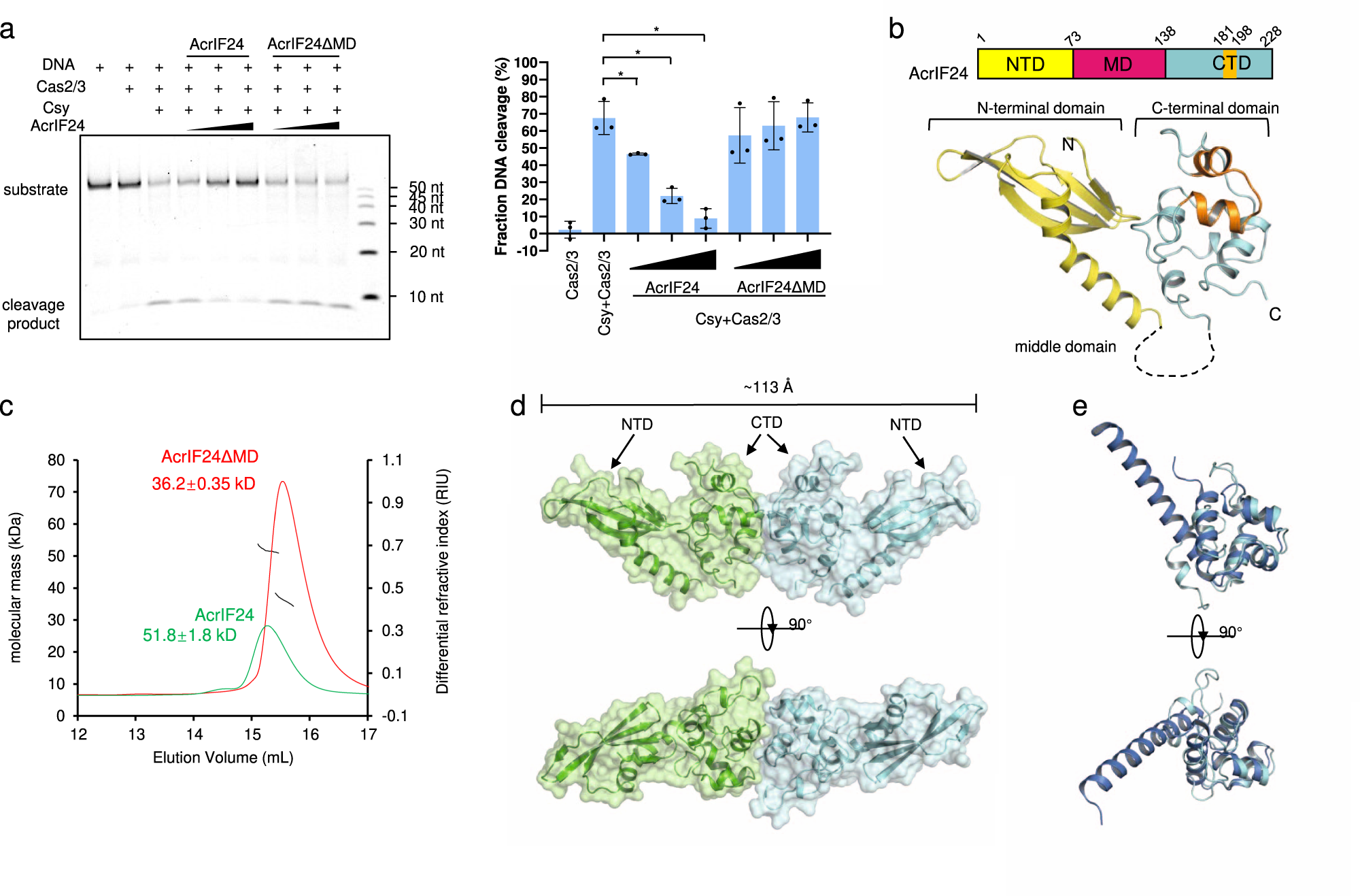 Insights Into The Inhibition Of Type I F Crispr Cas System By A Multifunctional Anti Crispr Protein Acrif24 Nature Communications Insights Into The Inhibition Of Type I F Crispr Cas System By A Multifunctional Anti Crispr Protein Acrif24 Nature Communications