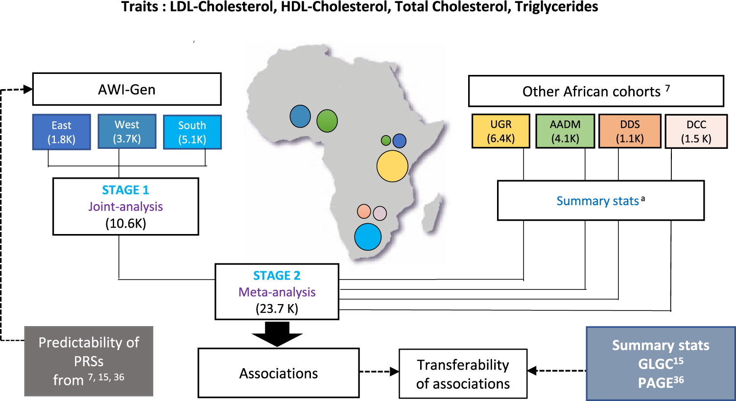 Meta-analysis of sub-Saharan African studies provides insights into genetic architecture of lipid traits Nature Communications pic