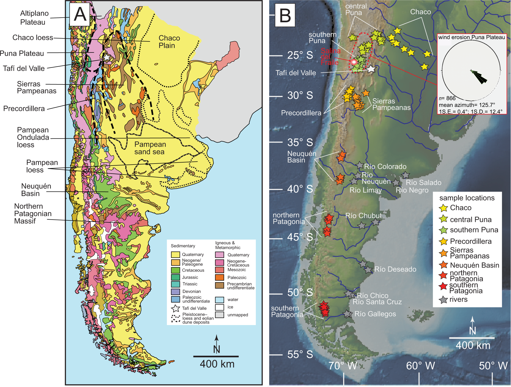 A westerly wind dominated Puna Plateau during deposition of upper  Pleistocene loessic sediments in the subtropical Andes, South America