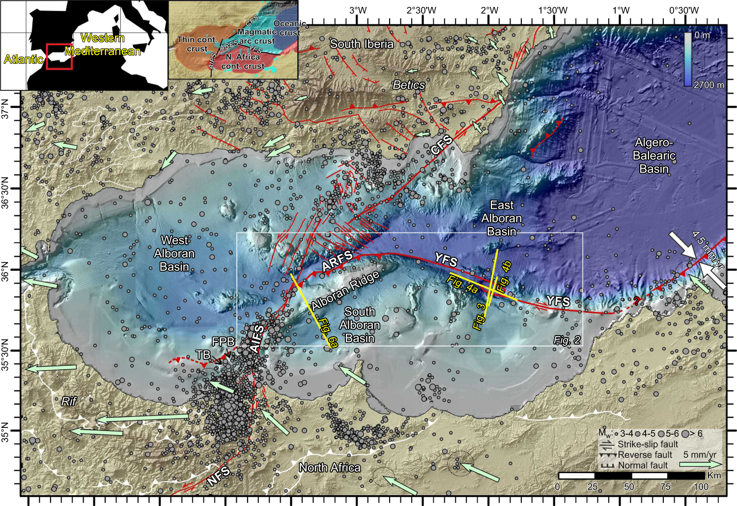 Evidence for a developing plate boundary in the western Mediterranean |  Nature Communications