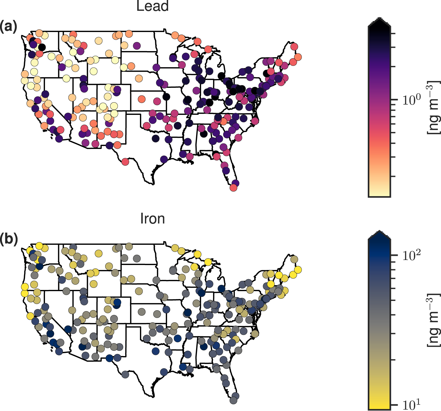 Unequal Airborne Exposure To Toxic Metals Associated With Race Ethnicity And Segregation In The Usa Nature Communications