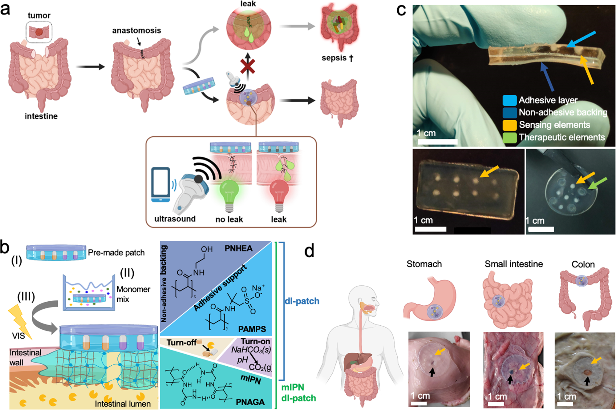 Fig. 1: Smart sealant patch design.