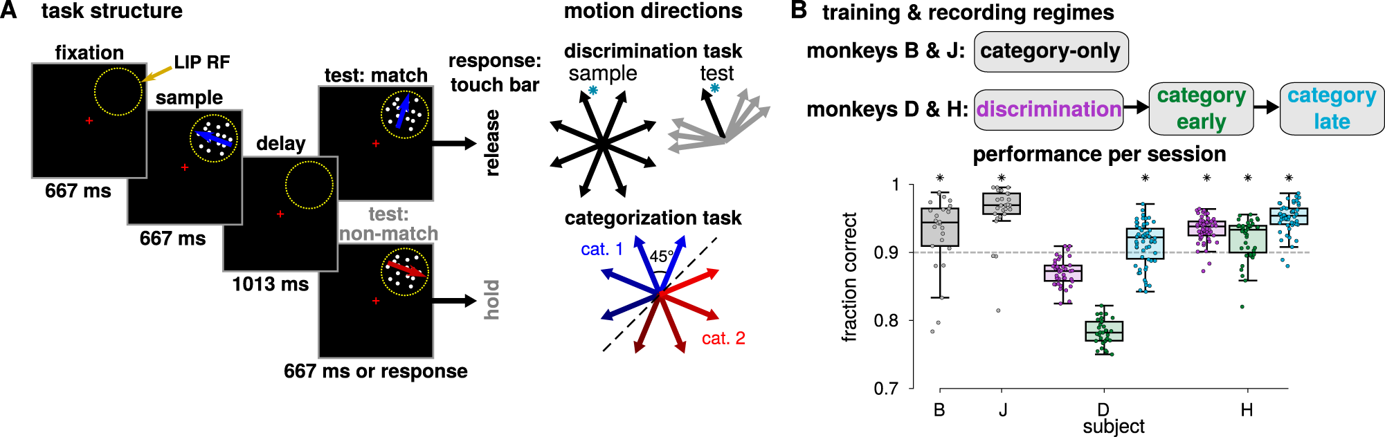 Dynamics of Visual Perceptual Decision-Making in Freely Behaving