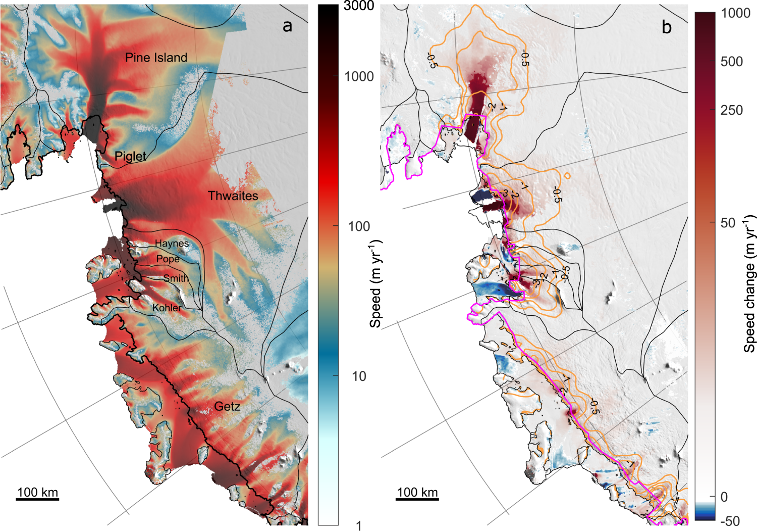 Ice flow in Antarctica changes with season, can impact sea-level rise  estimates