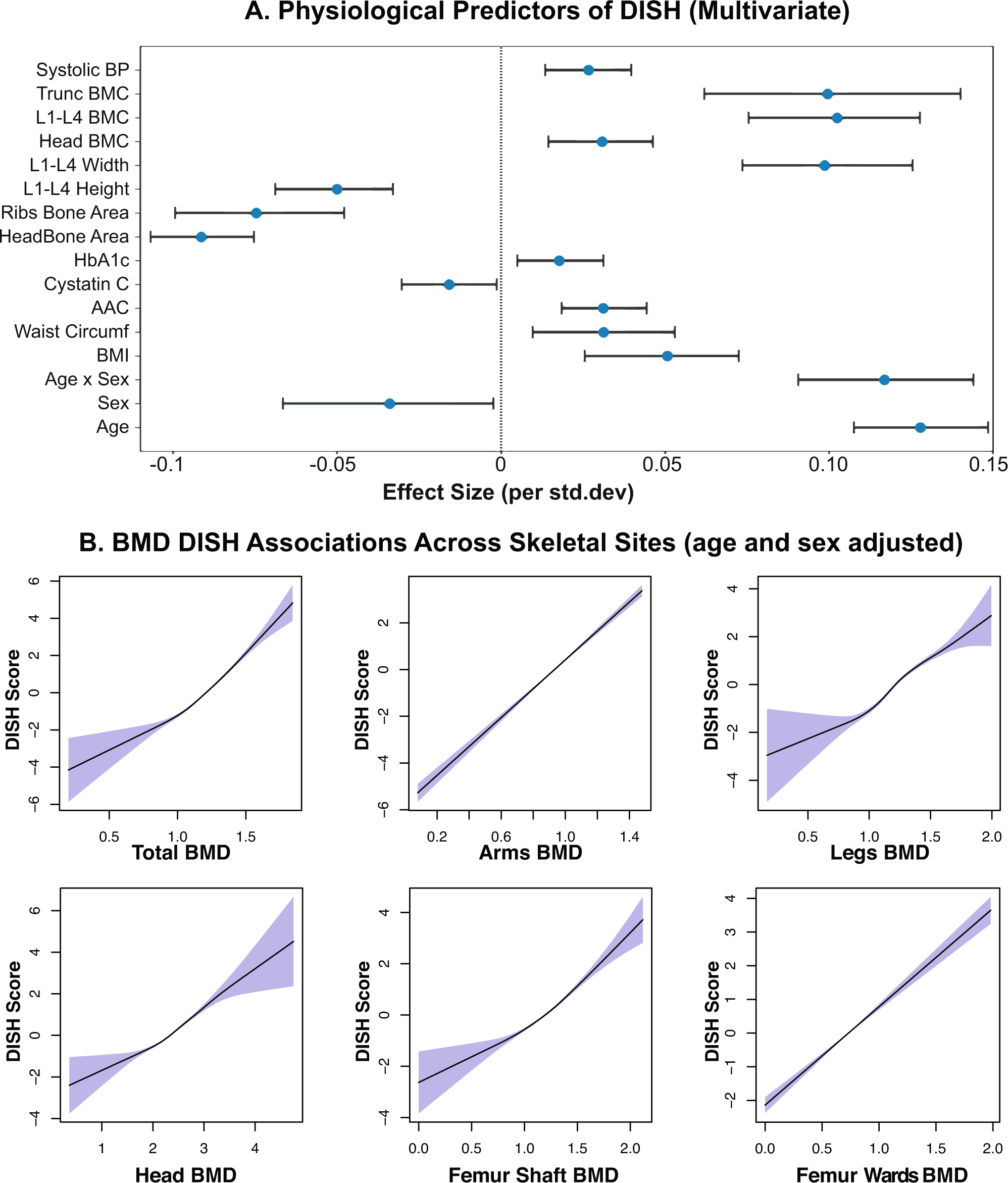 Fig. 3: DISH Bone Density Associations.