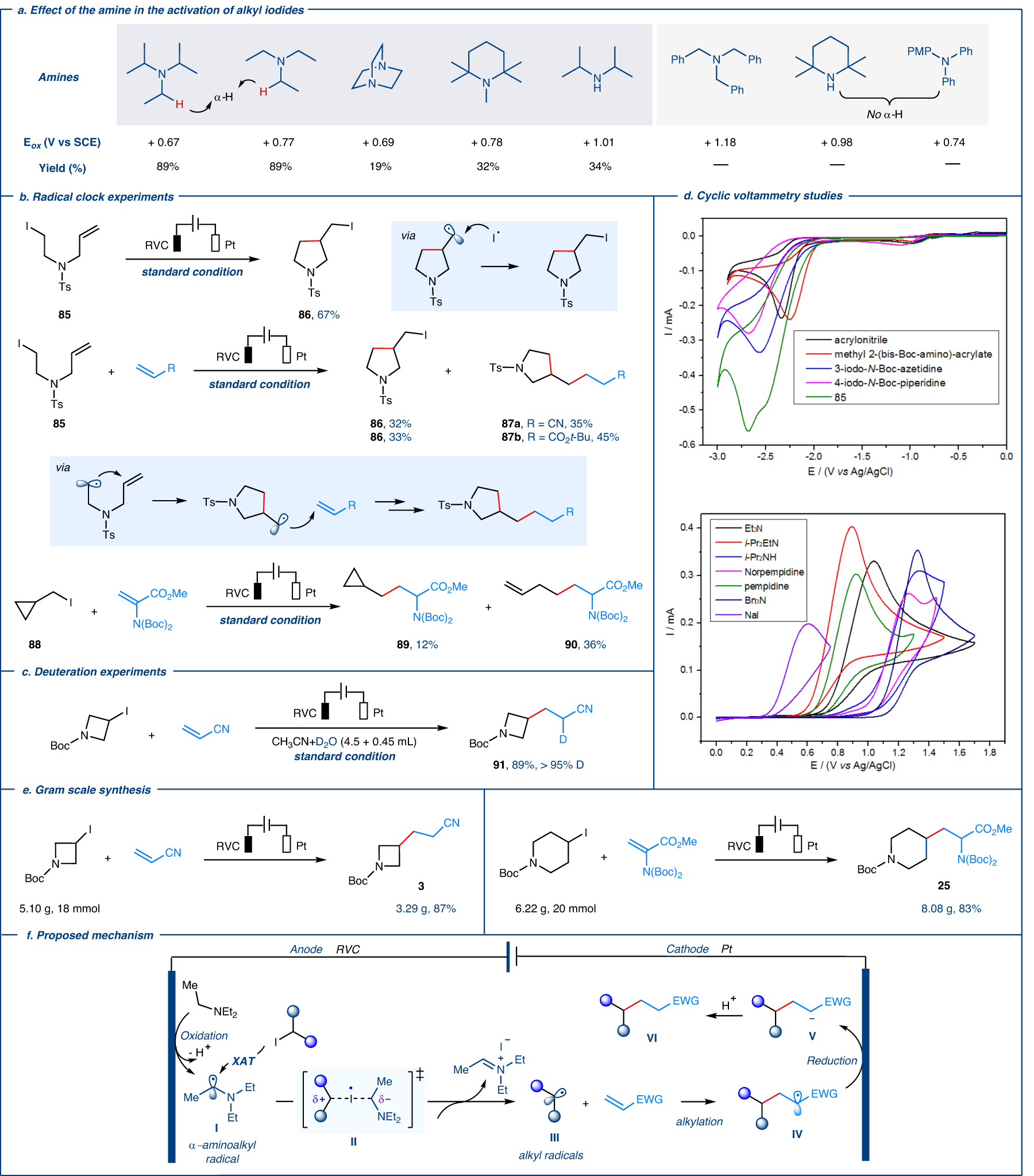 Fig. 4: Mechanistic studies and proposed mechanism.
