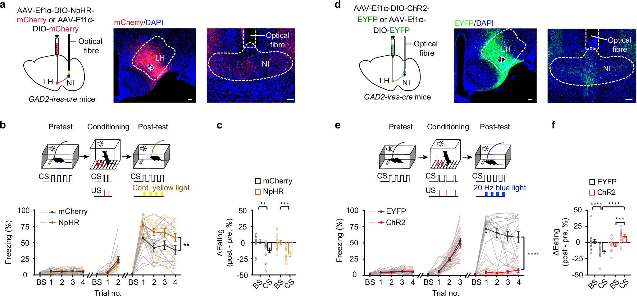 Fig. 3: LHGAD2-NI control of consumption-induced freezing regulation.