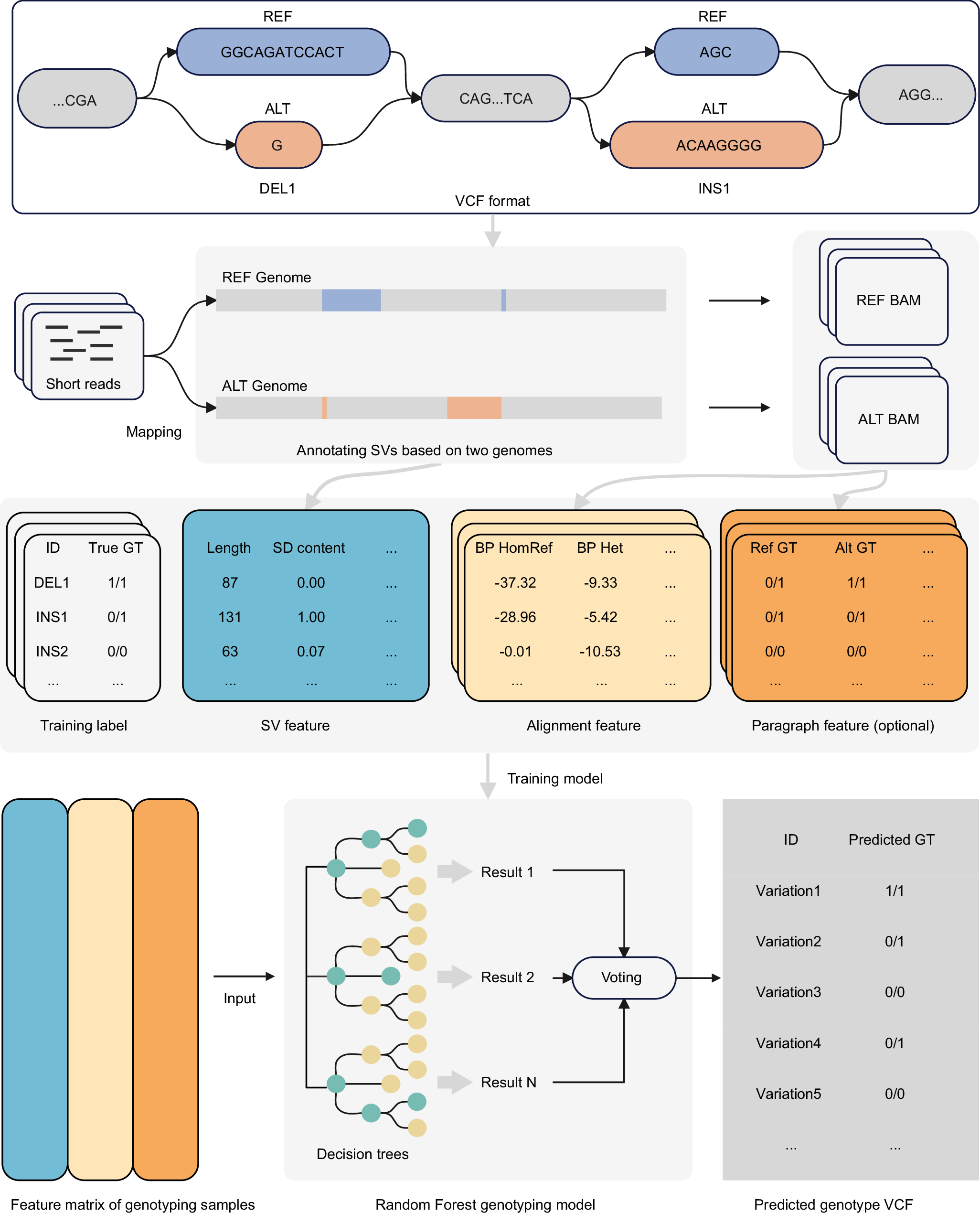 Fig. 1: Workflow of SVLearn.