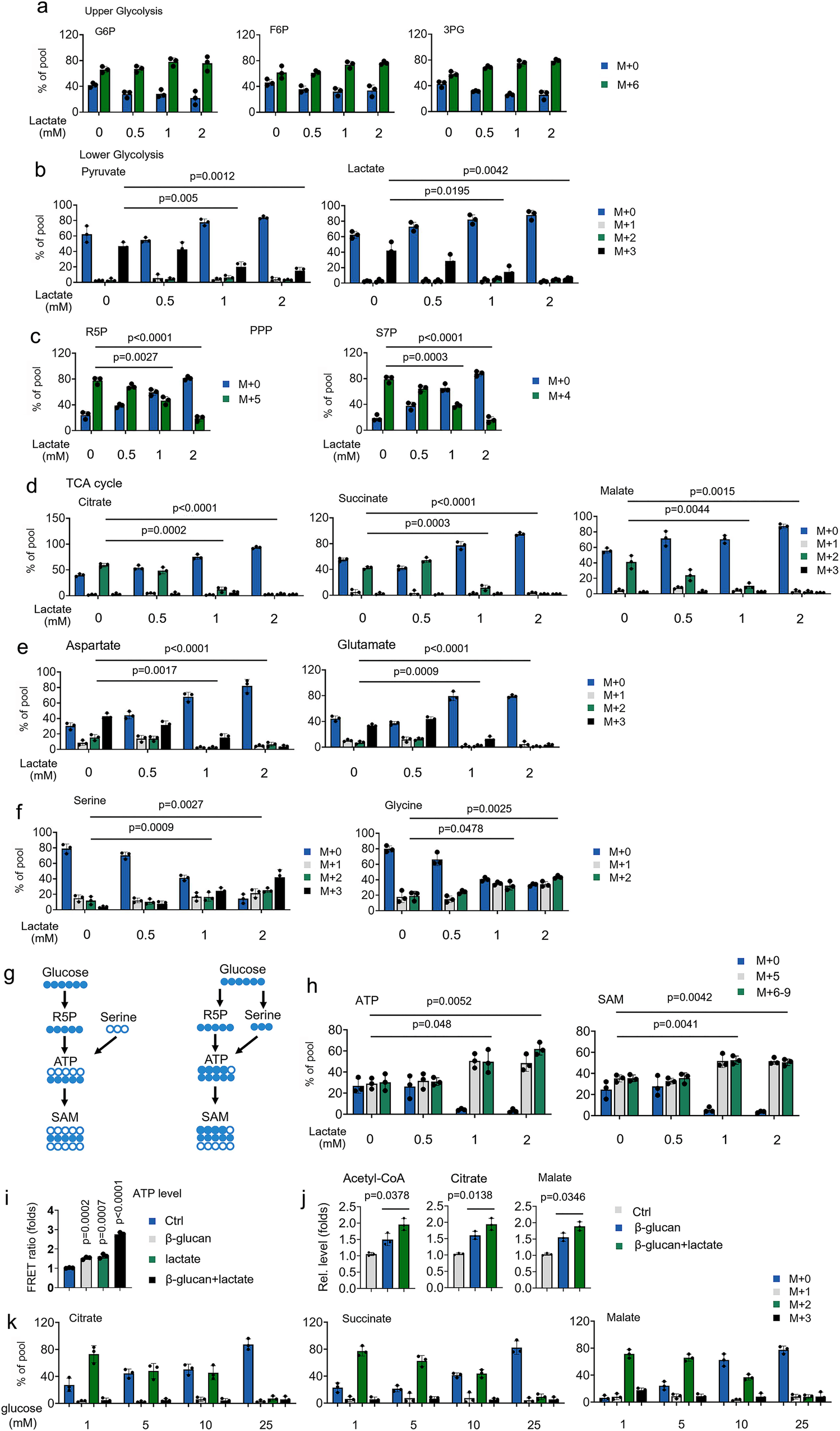 Fig. 3: Lactate is a physiologic fuel for trained immunity.
