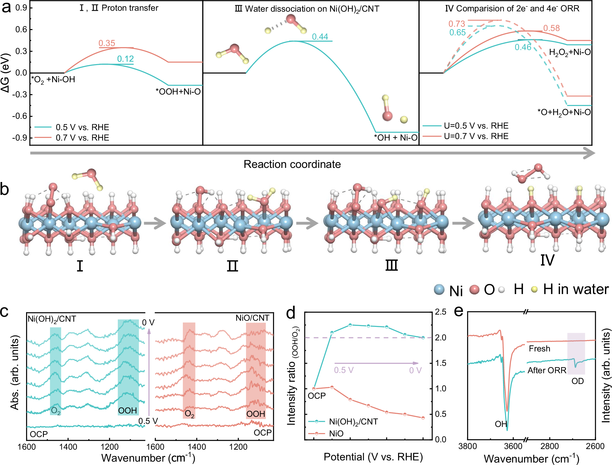 Fig. 5: Theoretical insight for excellent ORR performances.