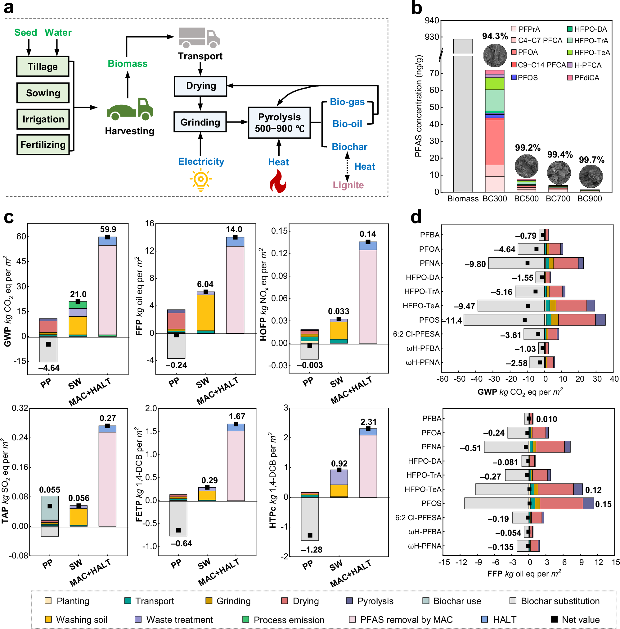 Fig. 6: Utilization of hyperaccumulator O. rosea biomass and life cycle assessment of phytoremediation.