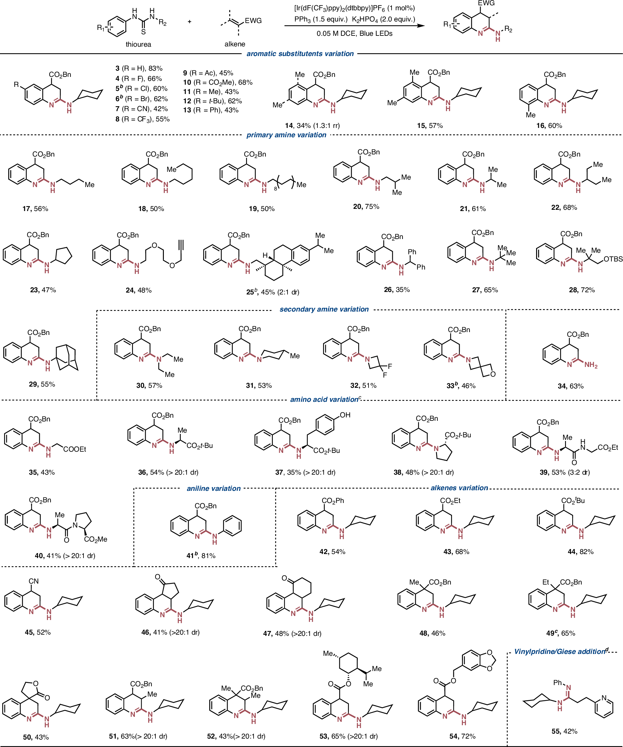 Fig. 2: Substrate scope exploration.