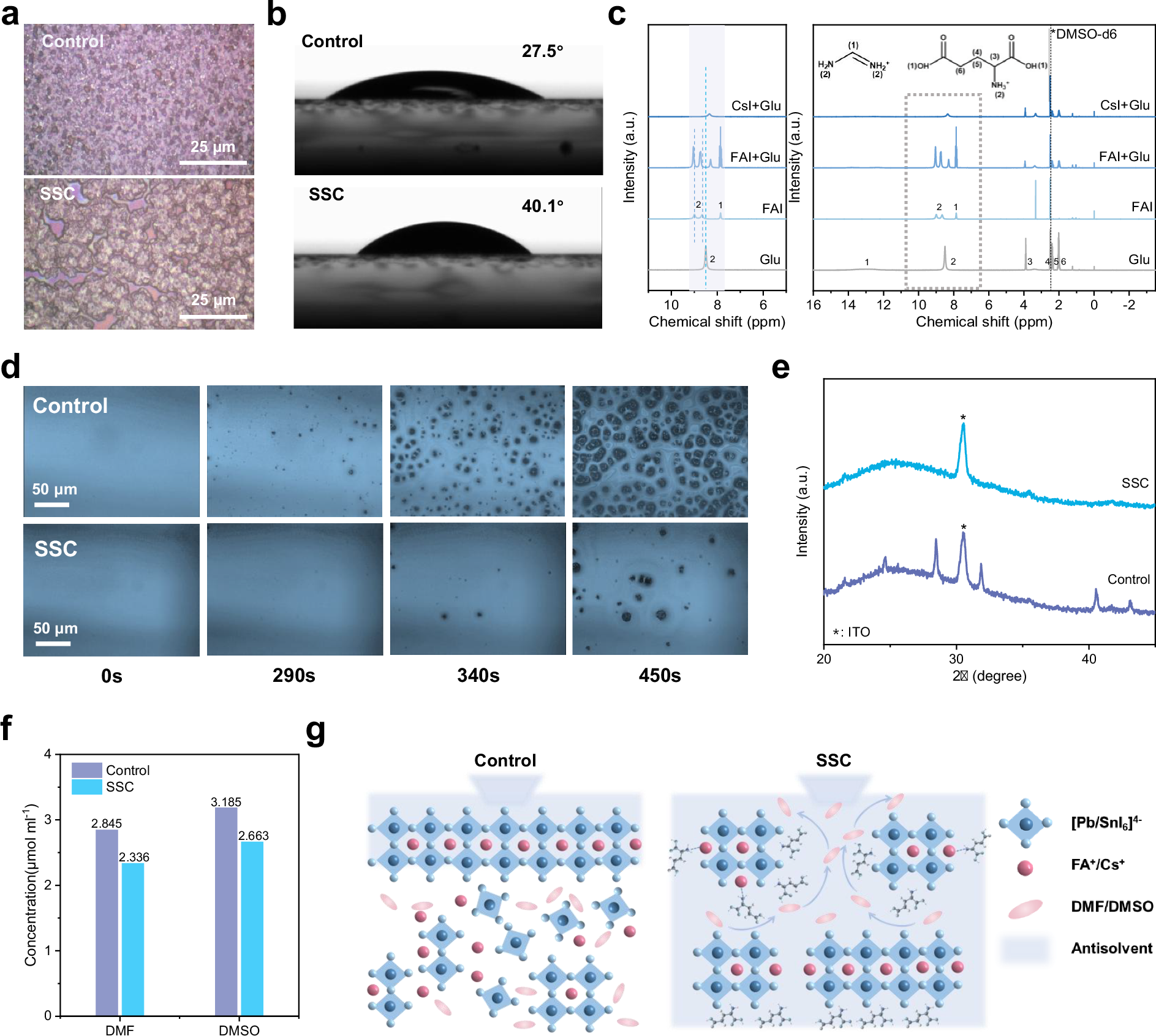 Fig. 1: Mechanism of SSC-regulated crystallization process.