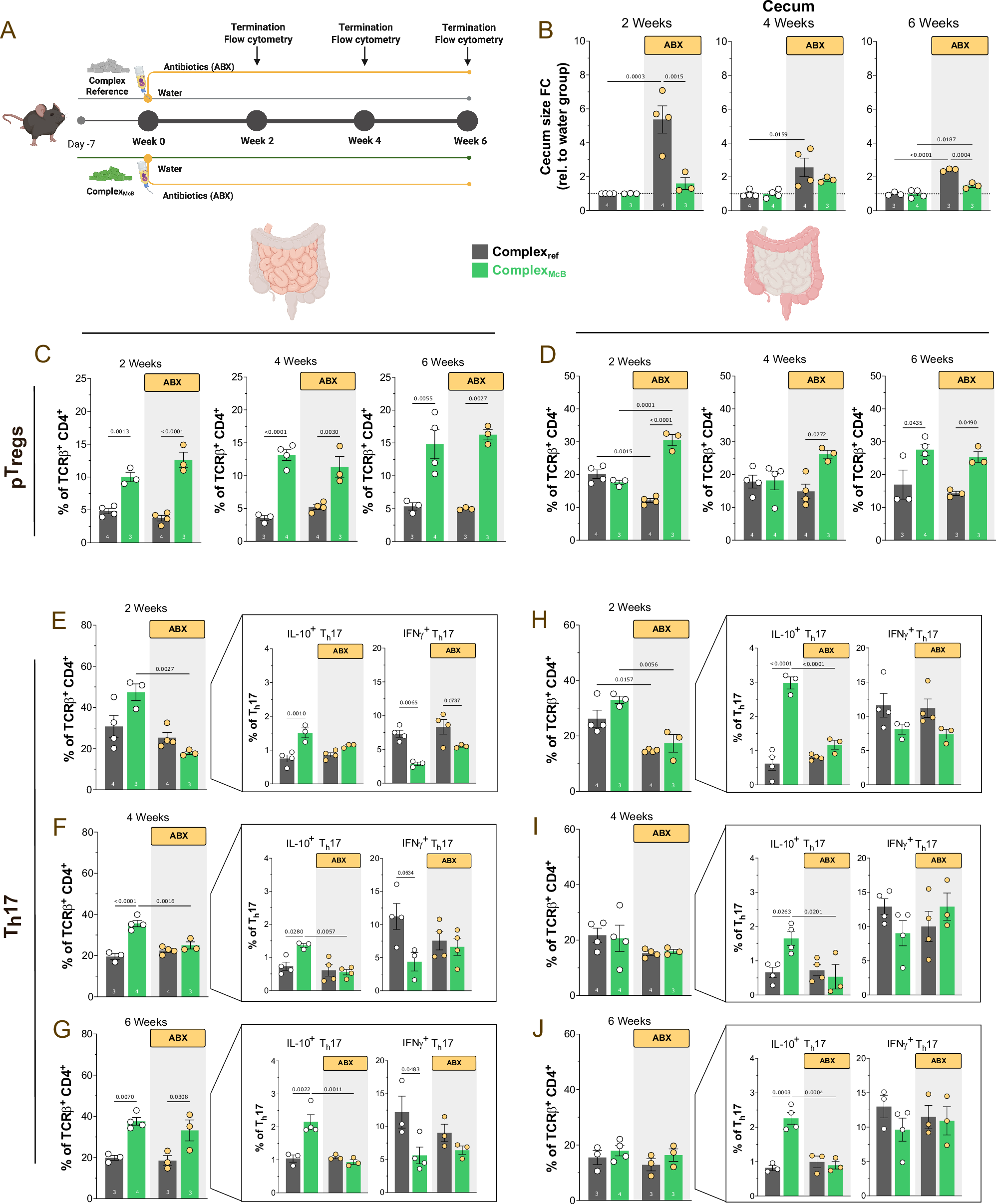 Fig. 2: McB-mediated immune imprinting is subset specific.