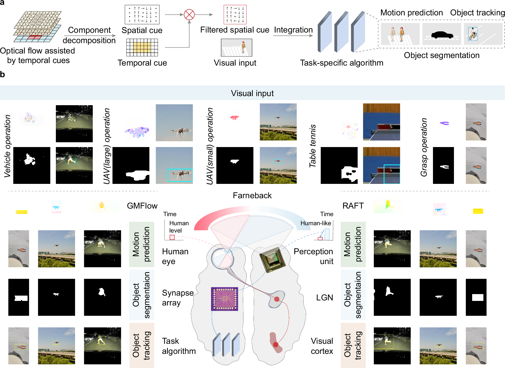 Fig. 5: Demonstration of fundamental visual tasks.