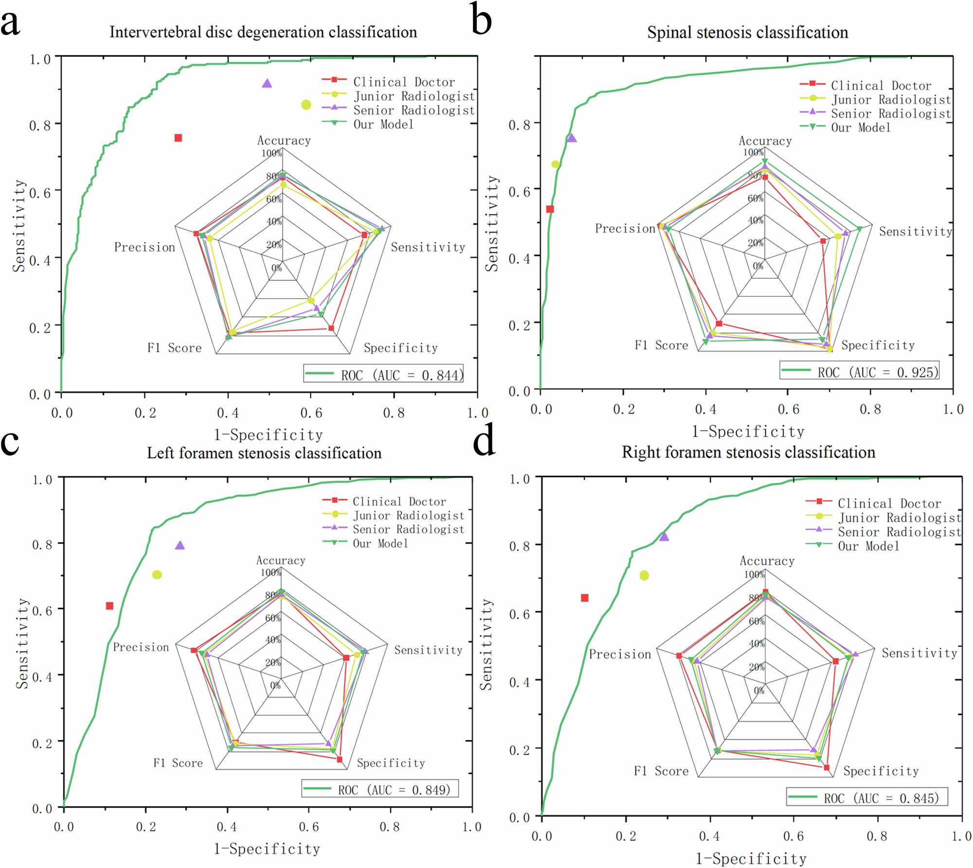 Fig. 6: Intervertebral Degeneration Results.